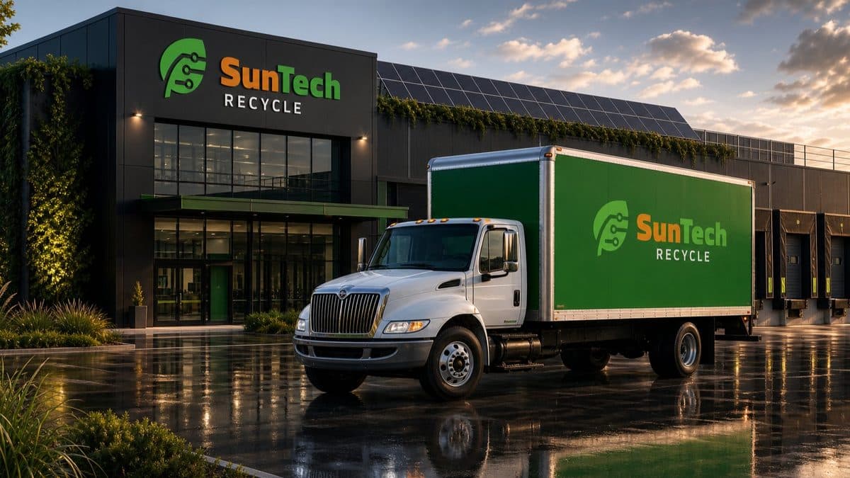 Free commercial electronics collection service across Greater Montréal