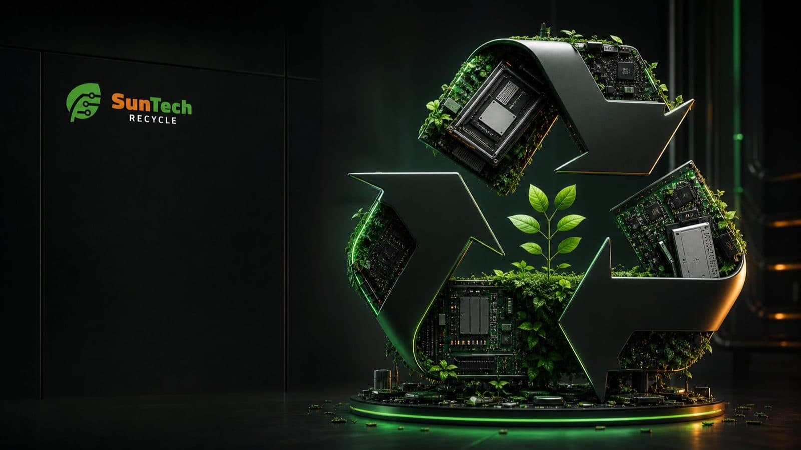 SunTech Recycle certified electronics recycling and secure ITAD services in Greater Montréal